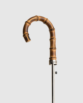 Pasotti Green umbrella-cane with pattern OMITUO478RASO62795