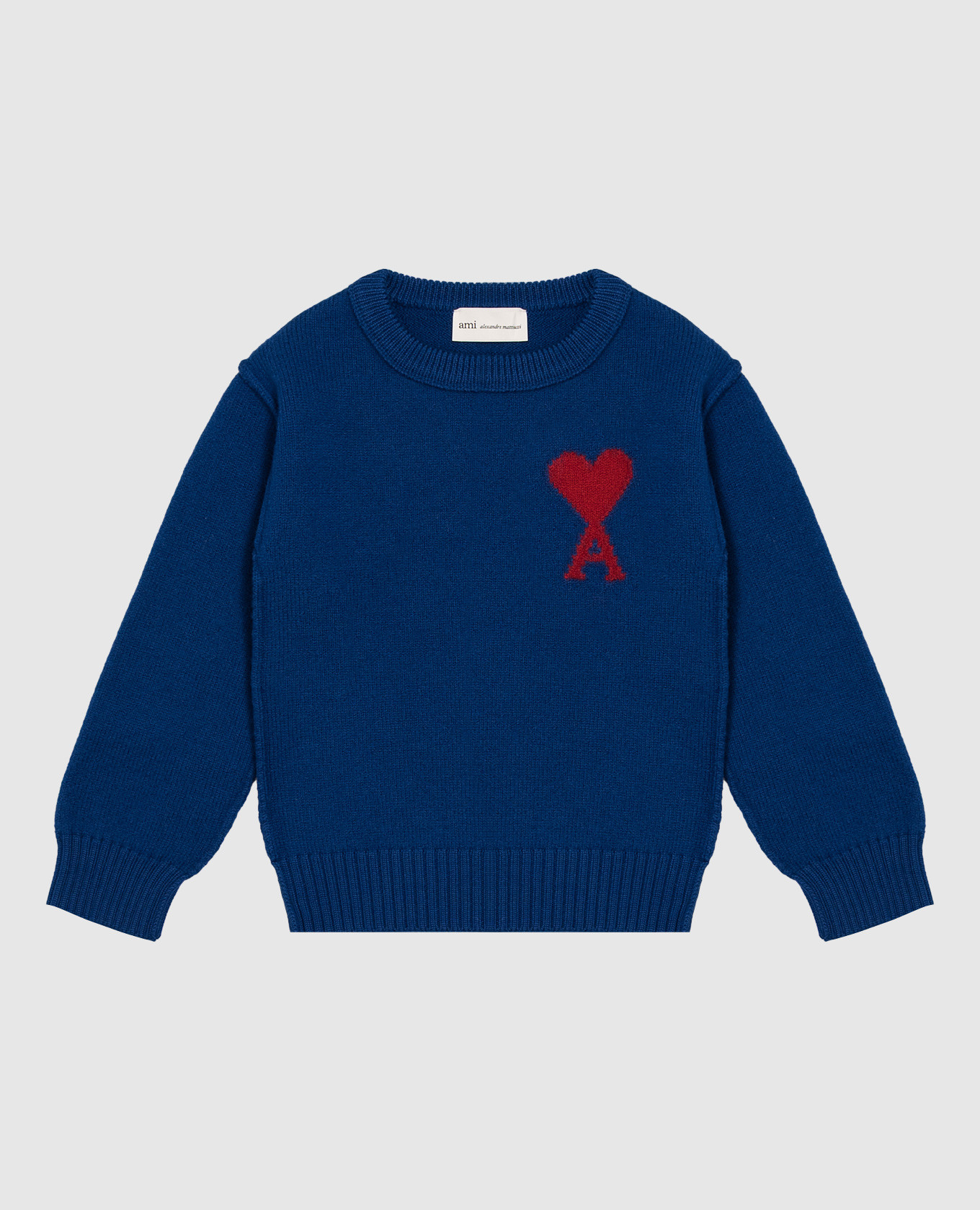 Children's blue wool sweater