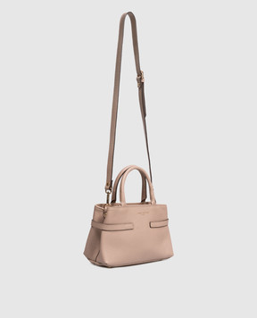 Gianni Notaro Beige leather bag Dollaro 235DOLLAROORO