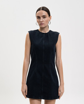 AGOLDE Blue denim mini dress Ink A200061206