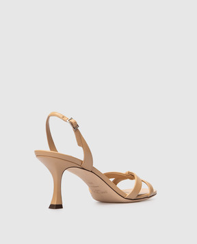 Jimmy Choo Beige leather sandals ELSY ELSY70NAP