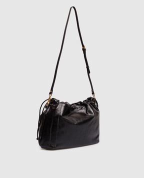 Gianni Chiarini Morgana black glossy leather bag BS12260EEL