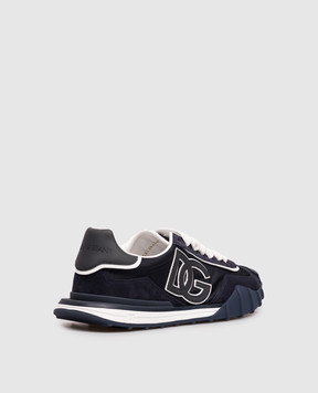 Dolce&Gabbana Dg Athletic blue combination sneakers CS2384A0864