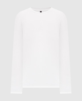 Intoca White cotton longsleeve DIOSBASICPOUD45
