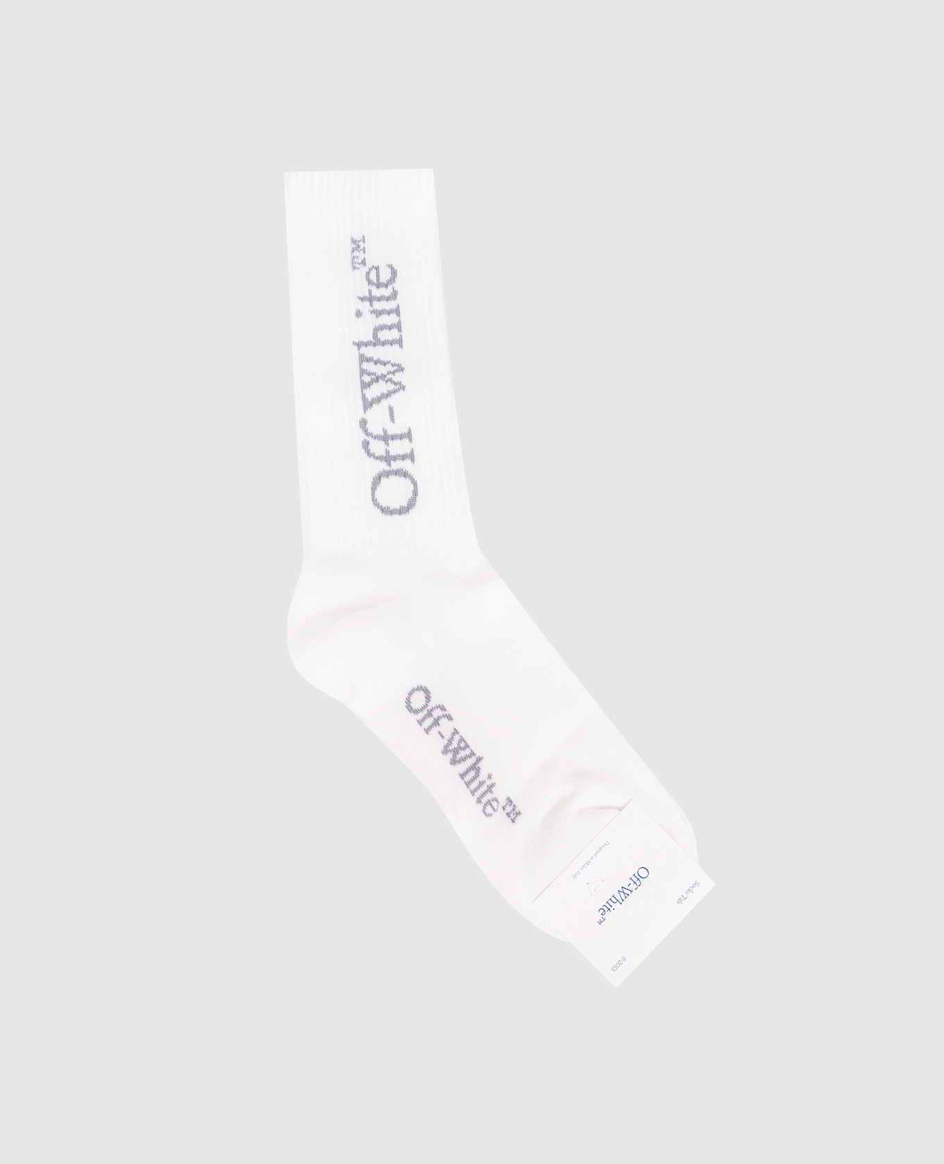 

White socks with logo print Off-White