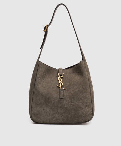 Grijze LE 5À7 nubuck tas