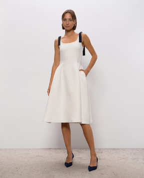 Givenchy Ivory dress with bows BW22ZK4ZUK
