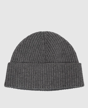 Ami Paris Gray wool hat BFUHA116018