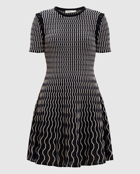 Simkhai Baylor black patterned dress 5251212K