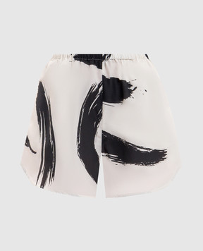 Loulou de Saison Nilo shorts with silk NILO