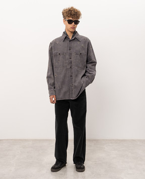 Maison Margiela MM6 Black jeans SH0LA0009M35952