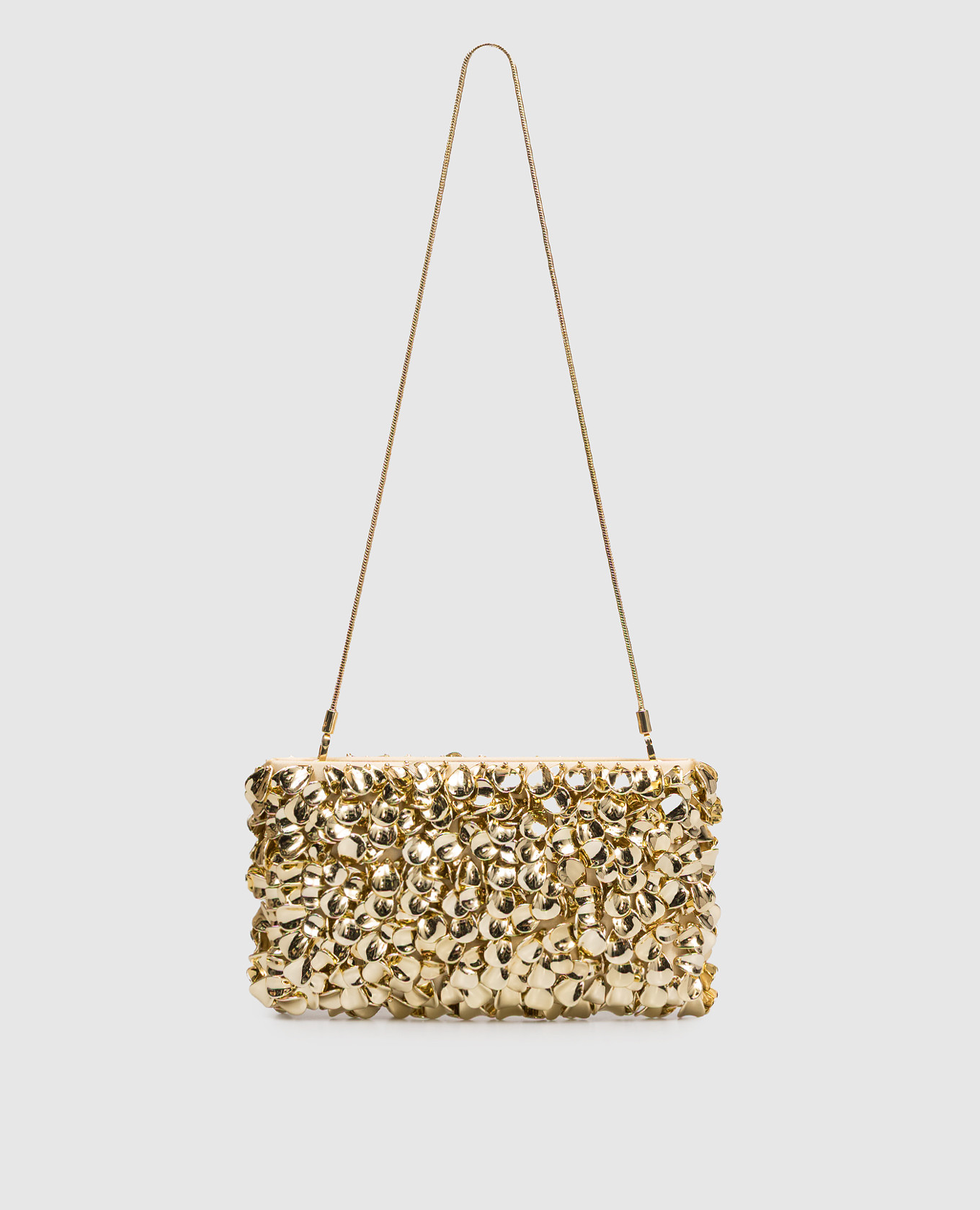

Reese gold-tone beaded clutch Simkhai, Golden
