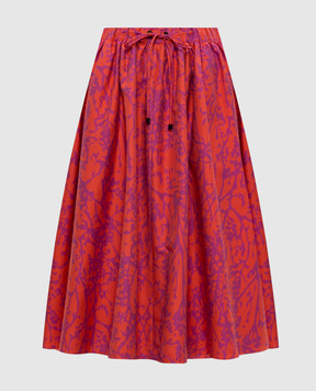 Max Mara Coral skirt BERLINA with silk MXMBERLINA