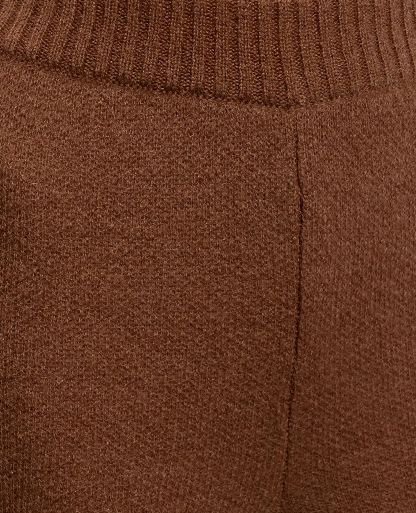 Brown flared pants with wool Rowen Rose 5