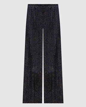 Missoni Blue pants with lurex DS26WI08BR015R