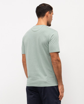Stefano Ricci Green T-shirt with emblem MNH6104920803