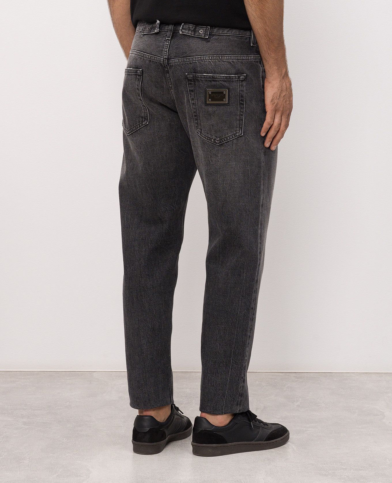 Gray jeans with a worn effect Dolce&Gabbana 4