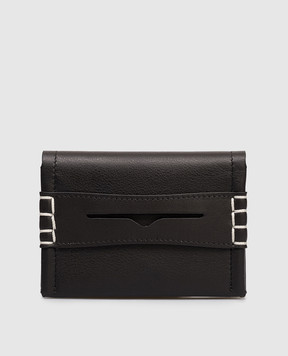 JW Anderson Black leather business card holder Loafer AC0436LA0224