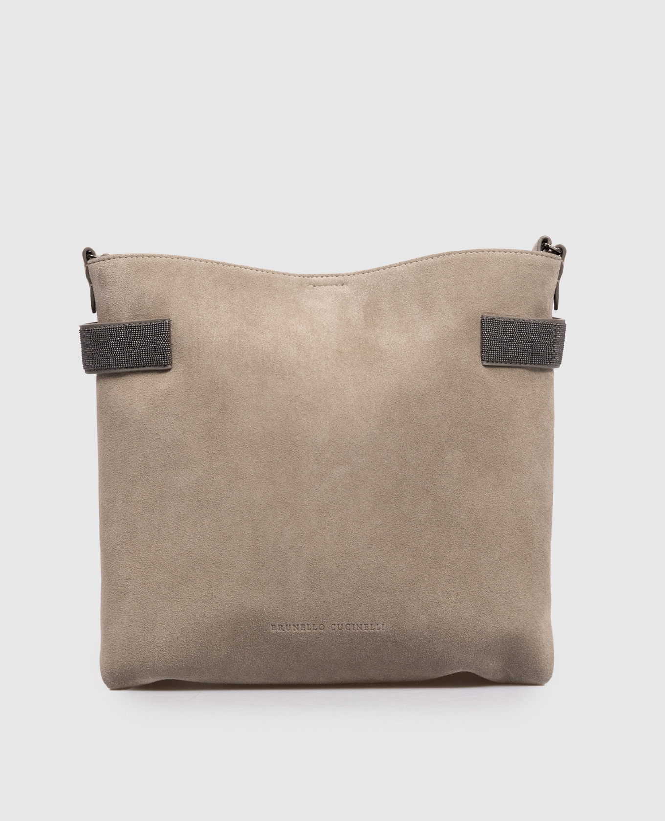 

Grey suede Essence bag Brunello Cucinelli