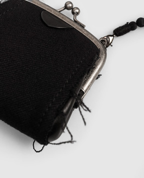 Y`S Yamamoto Black mini combination bag YKA12711