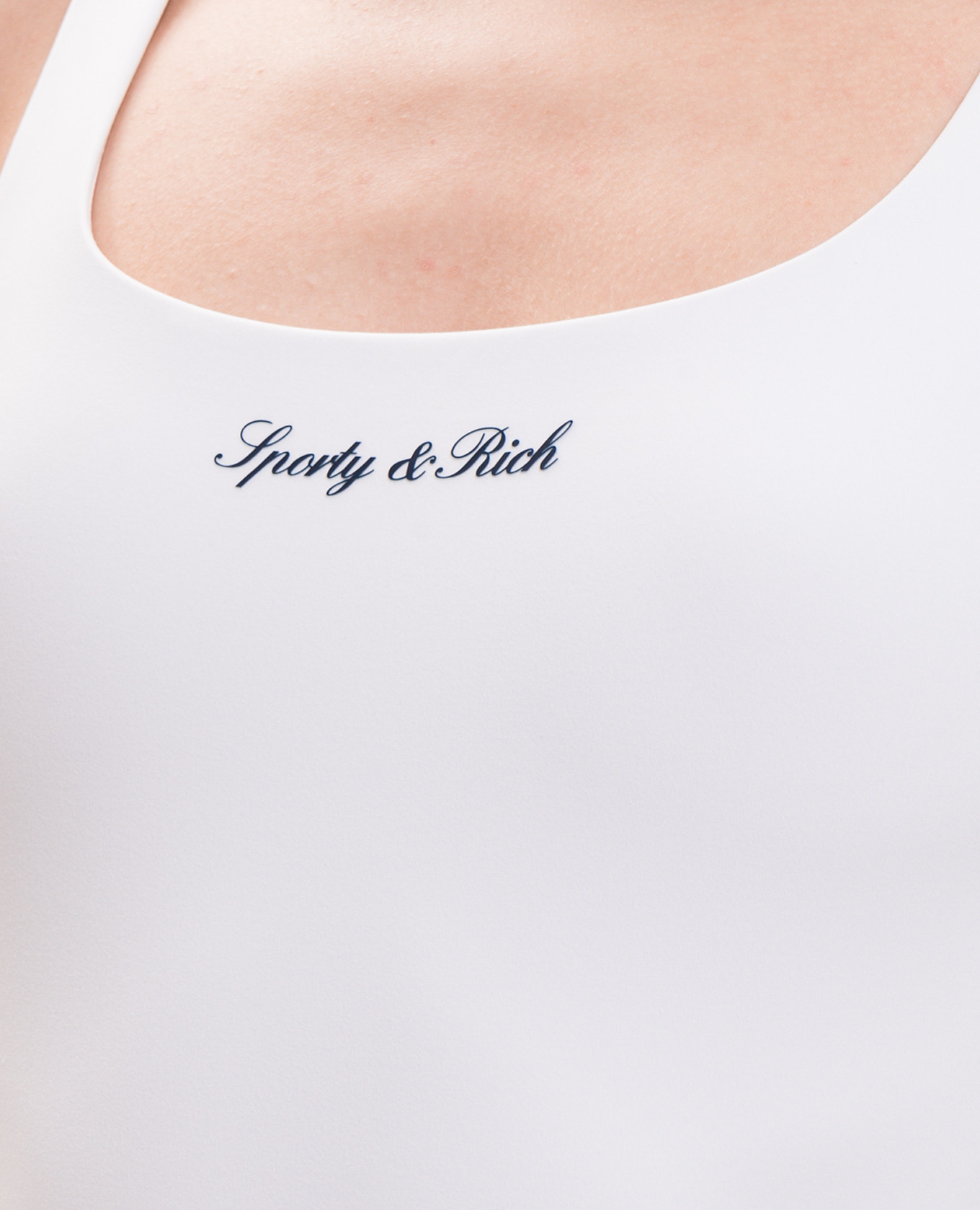 White pleated dress Sporty & Rich 5