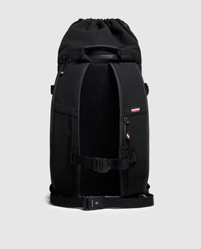 Moncler Grenoble Black backpack with monogram logo K20975A00002M7570