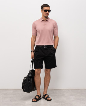 Dolce&Gabbana Black cotton Bermuda shorts GW0MATFUFJR