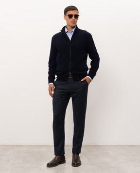 Stefano Ricci Blue cotton shirt MC003678R122C