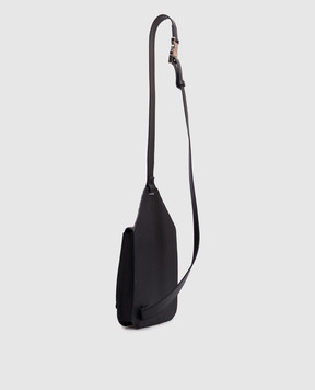 Stefano Ricci Blue embossed leather sling bag ND236PVD1VD