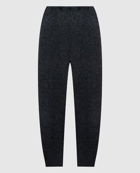 BOBOUTIC Gray pants with wool 5155
