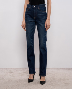 Tom Ford Blue jeans with logo patch PAD114DEX237