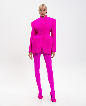David Koma Pink leggings-tights AW25DK02TR