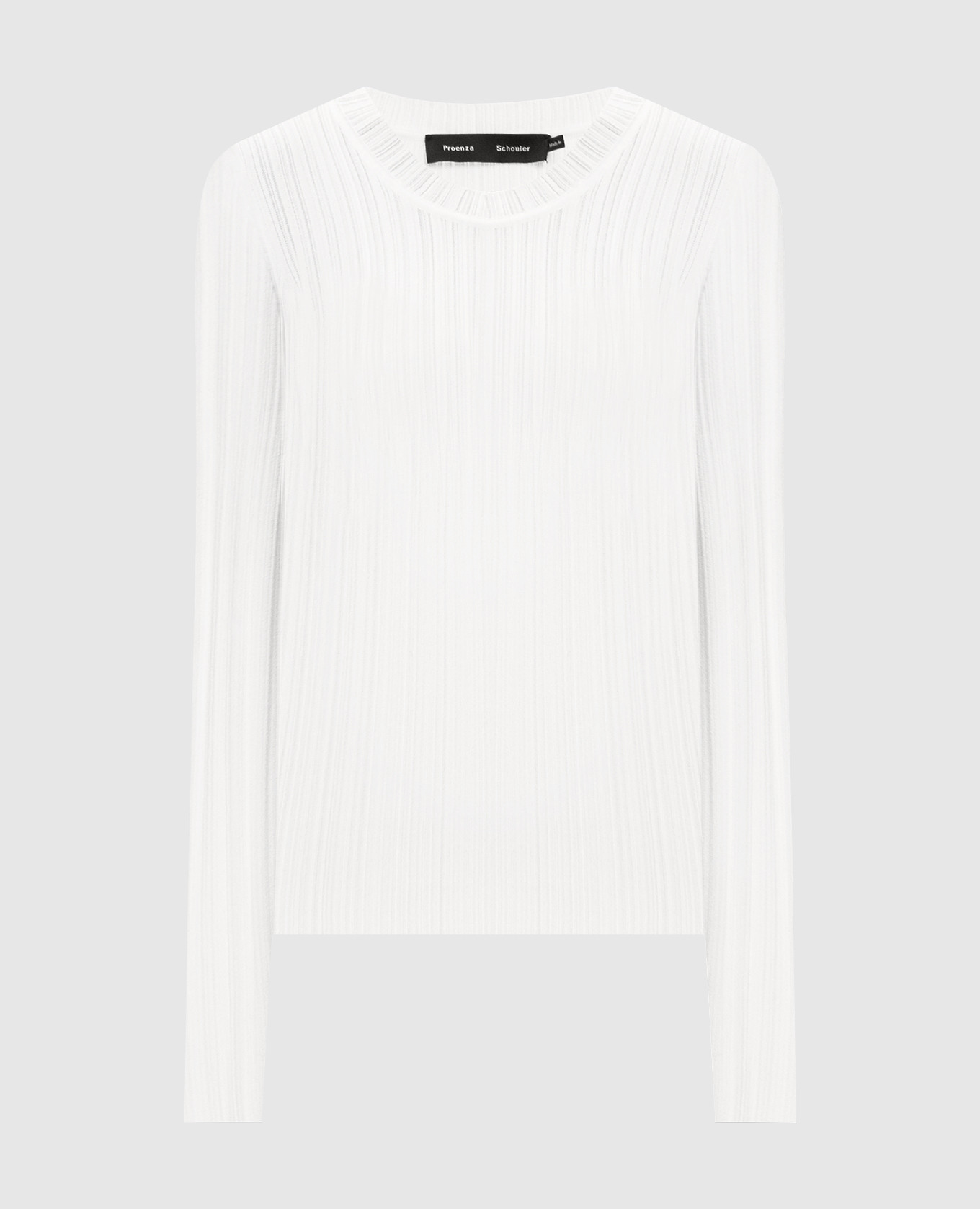 

Fedda white ribbed wool jumper PROENZA SCHOULER
