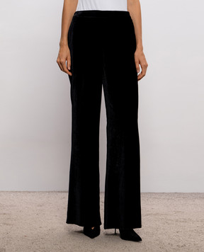 Etro Black velvet pants WREA001499TCD01