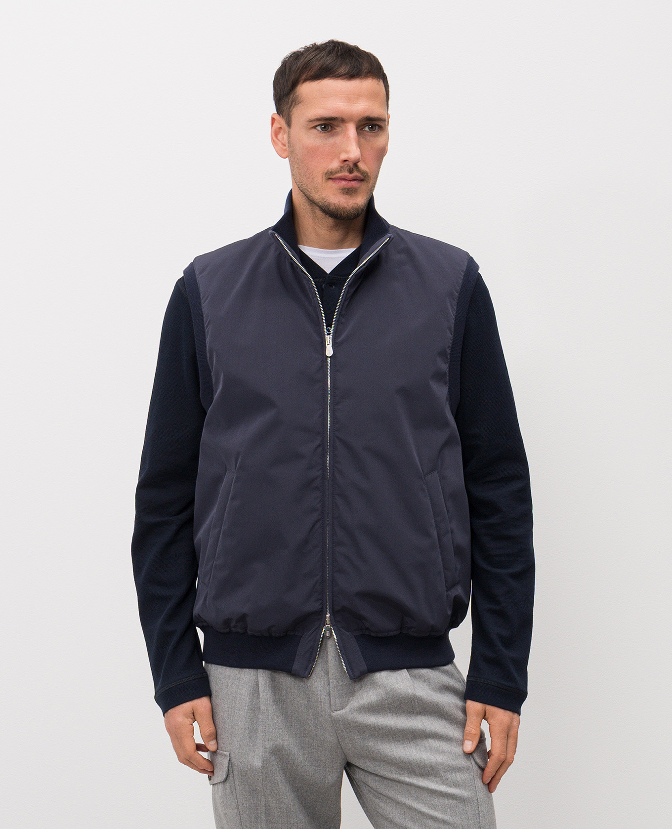 

Blue vest Brunello Cucinelli