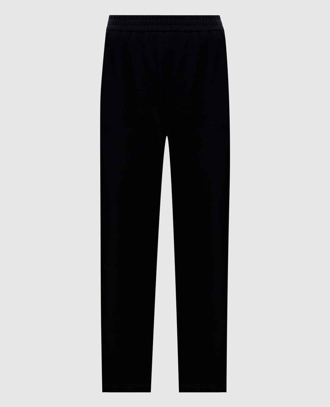 Black cotton sweatpants