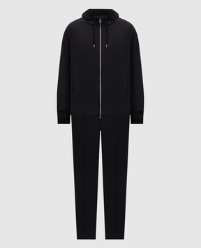 CAPOBIANCO Black tracksuit 20M402FC0020M708FC00