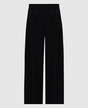 Toteme Black pants with wool 254WRB0303FB0475