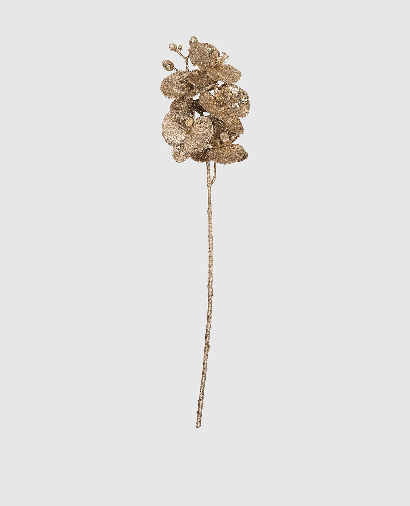 

Decorative Christmas branch Orchidea Glitter EDG, Golden
