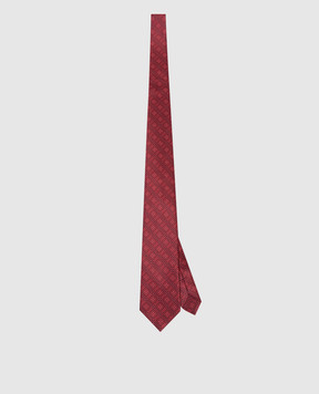Stefano Ricci Red silk tie with Luxury pattern CX57021