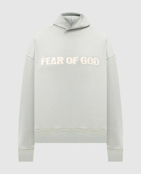 Fear of God Heaven blue hoodie with vintage effect FG25FW1212115BHF