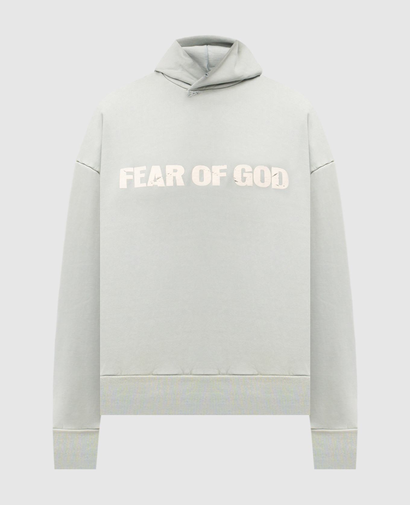 

Heaven blue hoodie with vintage effect Fear of God, Light blue