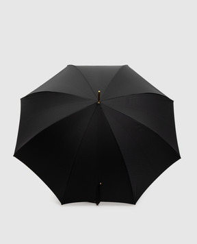 Pasotti Gold Lion black umbrella-cane OMIT479SCOTLAN513993