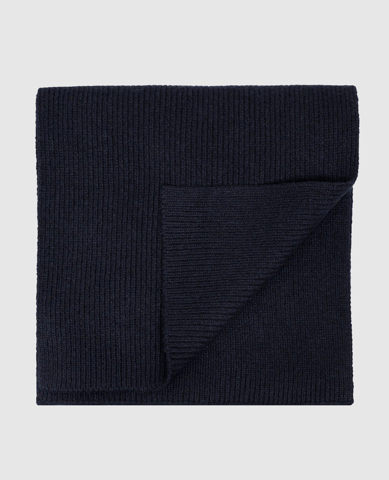 Blue cashmere scarf