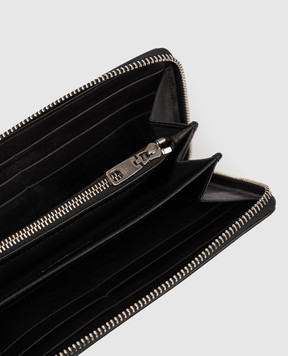 Dolce&Gabbana Black leather wallet with DG logo BP1672AU994