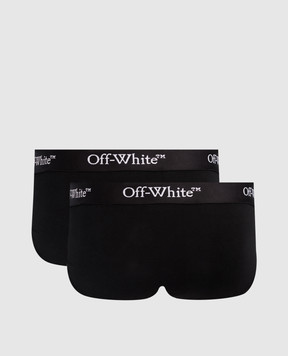 Off-White Set of briefs with logo OMUF003C99JER001