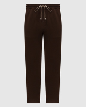 Brett Johnson Brown sweatpants FW26J7JAR10CHE