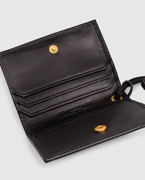 Gianni Chiarini Black leather cardholder with drawstring PF5039NA