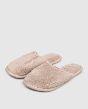 L'appartement Brown Chicago terry slippers CHICAGOSLIPPERS
