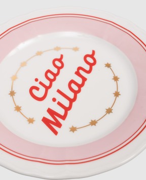 Bitossi Home Porcelain bread plate Ciao Milan CIA00001